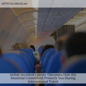 Airline Accident Lawyer Discusses How the Montreal Convention Protects You During International Travel