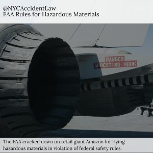 Aviation Lawyer Says – FAA Fines Amazon for Shipping Hazardous Materials by Air