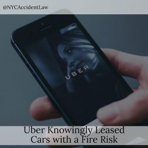 Uber Defective Cars Jonathan C. Reiter - New York City defective products lawyer